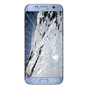 Samsung Galaxy S7 Edge LCD a Oprava dotykovej obrazovky (GH97-18533G) - modrá