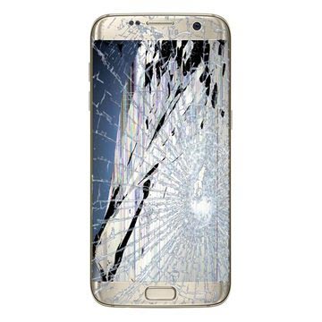 Samsung Galaxy S7 Edge LCD a Oprava dotykovej obrazovky (GH97-18533C) - Zlato