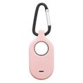 Samsung Galaxy SmartTag 2 Silikone Case s Keychain - Pink