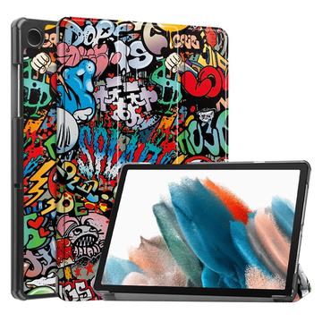 Samsung Galaxy Tab A9 Tri-Fold Series Smart Folio puzdro – Graffiti