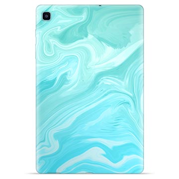 Samsung Galaxy Tab S6 Lite 2020/2022/2024 puzdro TPU - Modrý mramor