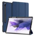 Samsung Galaxy Tab S9+ Dux Ducis Domo Tri-Fold Puzdro Smart Folio - Modrá