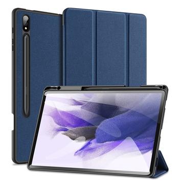 Samsung Galaxy Tab S9+ Dux Ducis Domo Tri-Fold Puzdro Smart Folio - Modrá