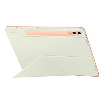 Puzdro Smart Book Cover pre Samsung Galaxy Tab S9+/S9 FE+ EF-BX810POEGWW – Oranžová / biela