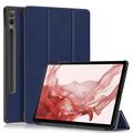 Samsung Galaxy Tab S9+ Tri-Fold Series Smart Folio puzdro – Modrá