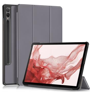 Samsung Galaxy Tab S9+ Tri-Fold Series Smart Folio puzdro – Šedá