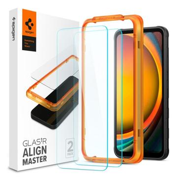 Chránič obrazovky Samsung Galaxy Xcover7 Spigen ALM Glas.tR – 2 ks.