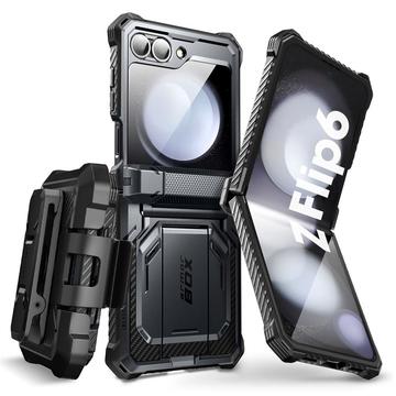 Samsung Galaxy Z Flip6 Supcase i-Blason Armorbox Hybridné Puzdro - Čierne