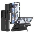 Samsung Galaxy Z Fold6 GKK Magnetic Hybrid Case w. Card Holder, Camera Slider