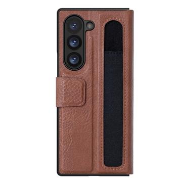 Kryt Samsung Galaxy Z Fold6 Nillkin Aoge Coated Case – Hnedá