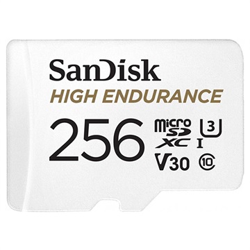 Sandisk High Endurance MicroSD karta - SDSQQNR -256G -GN6IA - 256 GB