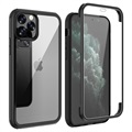 Shine & Chráňte 360 ​​iPhone 11 Pro Max Hybrid Case - Black / Clear