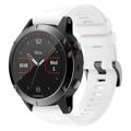 Silicone Strap - Garmin Fenix 6 GPS/6 Pro GPS/5/5 Plus - White