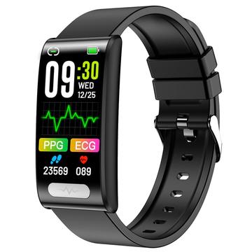 Smart Fitness Tracker w. Blood Sugar Monitoring TK70 - Black