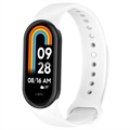 Mäkký Silikónový Remienok Xiaomi Smart Band 8 - Biely