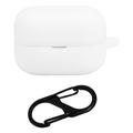 Sony LinkBuds Open Silicone Case with Carabiner - White