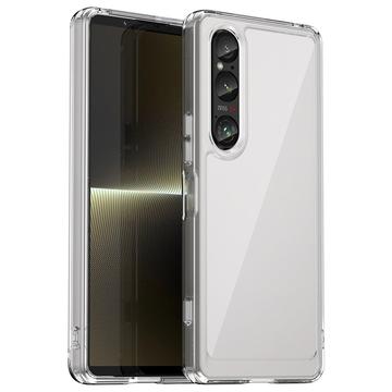 Sony Xperia 1 VI Odolné Voči Poškriabaniu Hybridné Puzdro - Transparentné