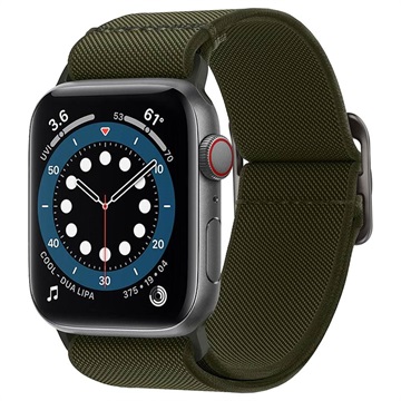 Spigen Fit Lite Apple Watch Series Ultra 2/Ultra/10/9/8/SE (2022)/7/SE/6/5/4/3 popruh - 49mm/46mm/45mm/44mm/42mm - khaki