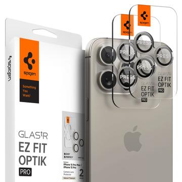 iPhone 16 Pro/16 Pro Max Spigen Glas.tR Ez Fit Optik Pro Camera Lens Protector