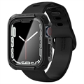 Spigen Tough Armor Apple Watch Series 9/8/7 Puzdro s Ochrancom Obrazovky - 45mm - Čierna