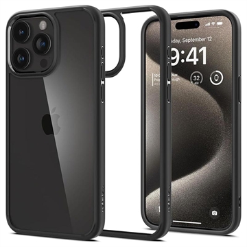 Spigén ultra hybridný iPhone 15 Pro Max puzdro - Čierna