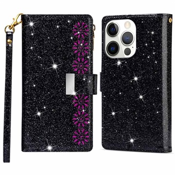 Starlight Series iPhone 14 Pro Max Wallet Case - Black