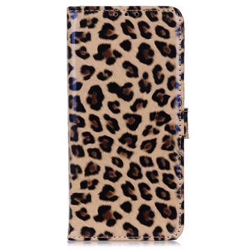 Štýlová séria OnePlus Nord Wallet Case - Leopard