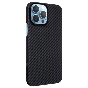 Tactical Magforce iPhone 13 Pro Max Case - uhlíkové vlákno / čierne