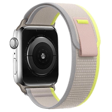 Tech-Protect Apple Watch Ultra 2/Ultra/10/9/8/SE (2022)/7/SE/6/5/4/3/2/1 Nylonový Remienok - 49mm/46mm/45mm/44mm/42mm - Béžová