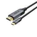 Tech-Protect UltraBoost Type-C to HDMI 2.0 Cable - 4K/60Hz, 1.8m - Black