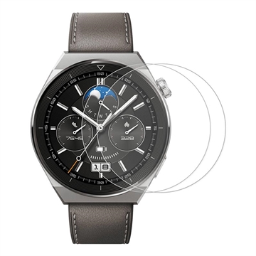 Huawei Watch GT 5 Tempered Glass Screen Protector - 46mm - Clear