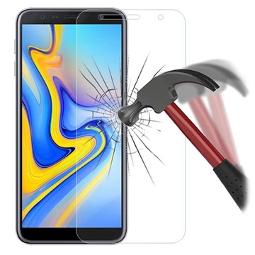 Samsung Galaxy J6+ Temperovaný sklenený chránič obrazovky - 9H, 0,3 mm - číry