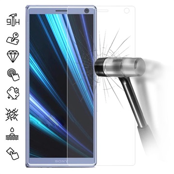 Sony Xperia 10 Temperovaný sklenený chránič obrazovky - 9H, 0,3 mm - číry