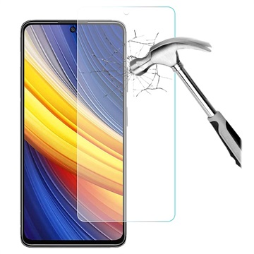 Xiaomi POCO X4 PRO 5G Temperovaný sklenený chránič obrazovky - 9H, 0,3 mm - číry