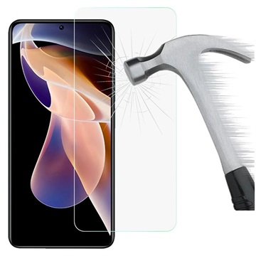 Xiaomi Redmi Poznámka 11 Pro+ Temperovaný sklenený chránič obrazovky - 9H, 0,3 mm - číry