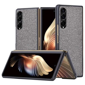 Textúrovaný Samsung Galaxy Z Fold3 5g Hybridný prípad - šedá