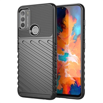 Thunder Series Motorola Moto G50 TPU Case - Black