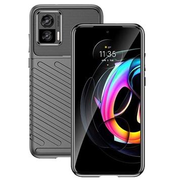 Thunder Series Motorola Edge 30 Neo TPU Puzdro – Čierne