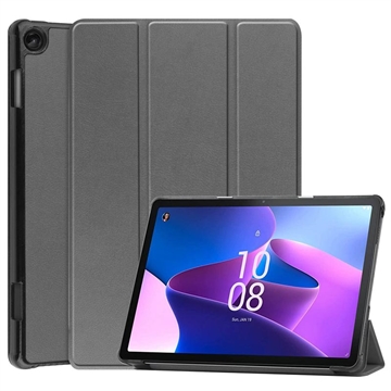 Lenovo Tab M10 Gen 3 Tri-Fold Series Smart Folio puzdro – Šedá