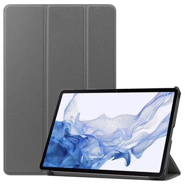 Samsung Galaxy Tab S9 Tri-Fold Series Smart Folio puzdro – Šedá