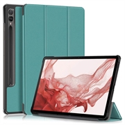 Samsung Galaxy Tab S9+ Tri-Fold Series Smart Folio puzdro – Zelená