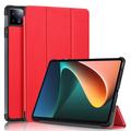 Xiaomi Pad 6/Pad 6 Pro Smart Folio Puzdro Série Tri-Fold - Červená