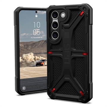 UAG Monarch Kevlar Samsung Galaxy S23+ 5G Hybridné Puzdro - Čierna