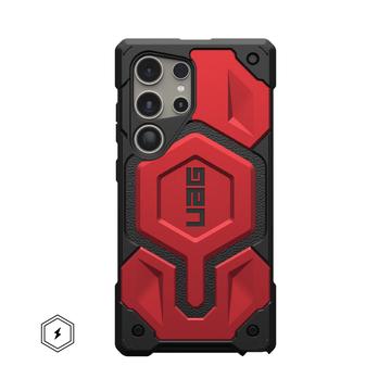 Samsung Galaxy S24 Ultra UAG Monarch Pro Hybridné Puzdro - Karmínové / Čierne