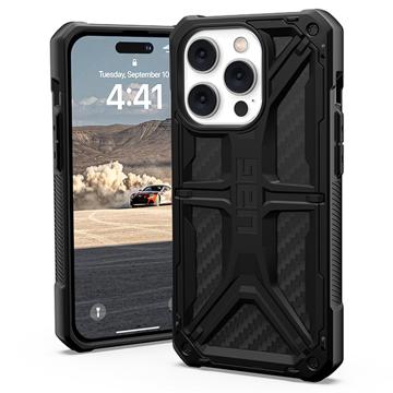 UAG Monarch Series iPhone 14 Pro Max Hybrid Case - Carbon Fiber