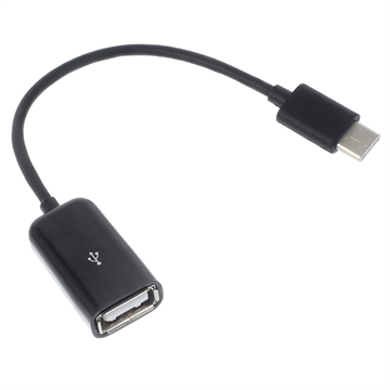 Káblový Adaptér OTG USB 3.1 Type-C / USB 2.0 - 15cm