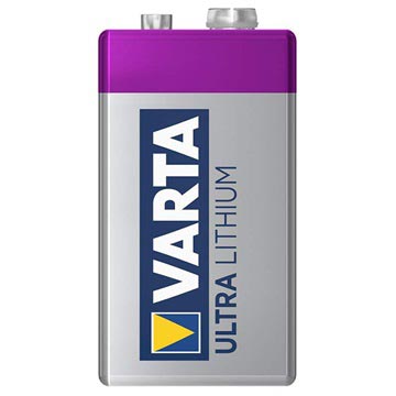 Varta Ultra Lithium 9V batéria 0612201401