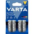 Varta Ultra Lithium L91/AA Battery - 4 Pcs.