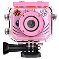 Waterproof Kids HD Digital Camera AT-G20G (Open Box - Bulk Satisfactory) - Pink