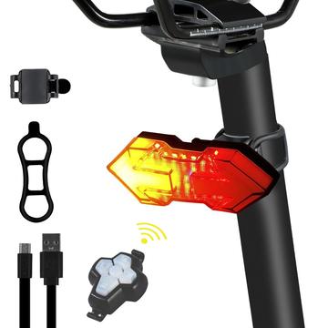 West Biking YP0701299 Bike Tail Light w. Turn Signals, Wireless Remote Control